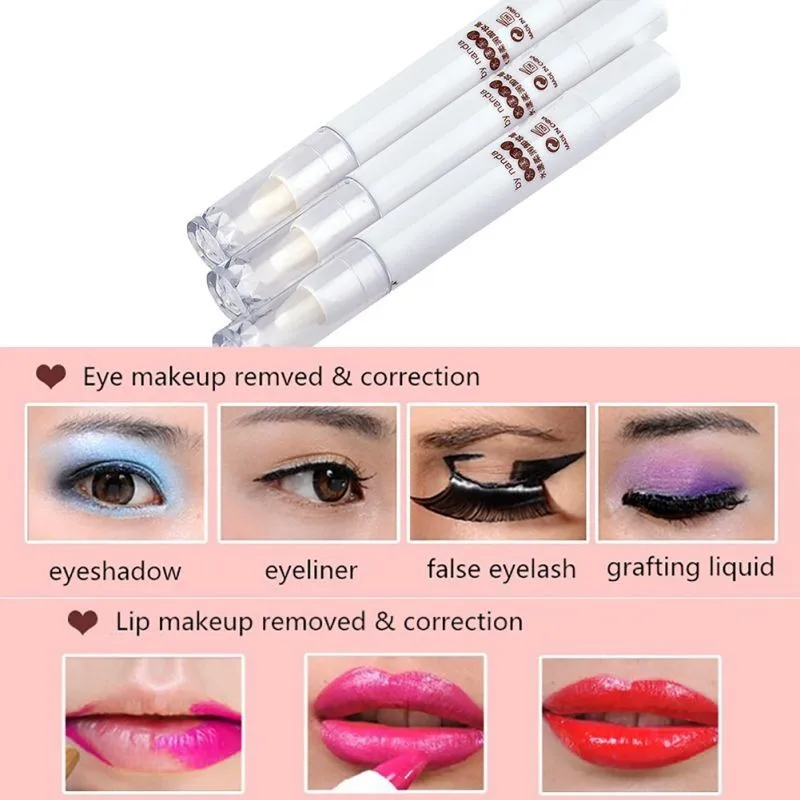 Новые удобные средство для снятия макияжа с ручкой для губ Макияж глаз коррекции косметика, макияж ручка крем S9