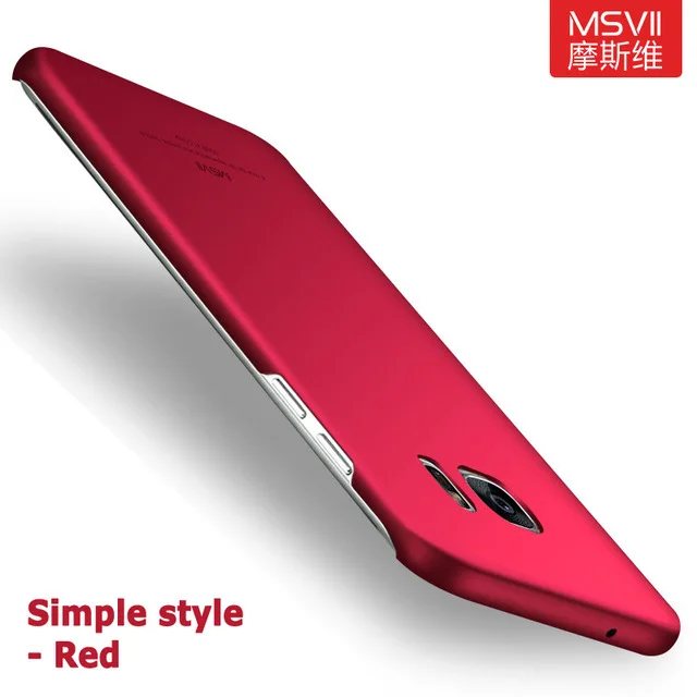 100% Original Msvii Luxury Silm scrub cover For galaxy s7 edge case hard PC samsung S7 |