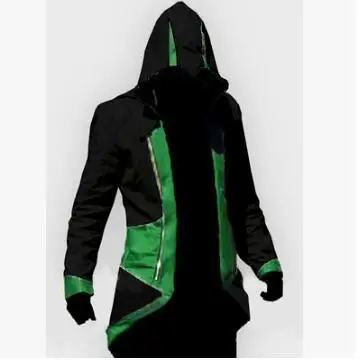 Косплей Мужская одежда костюм assasin Женское пальто - Цвет: green