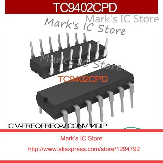 TC9402CPD IC V FREQFREQ V CONV 14DIP TC9402CP 9402 TC9402 9402C TC940 ...
