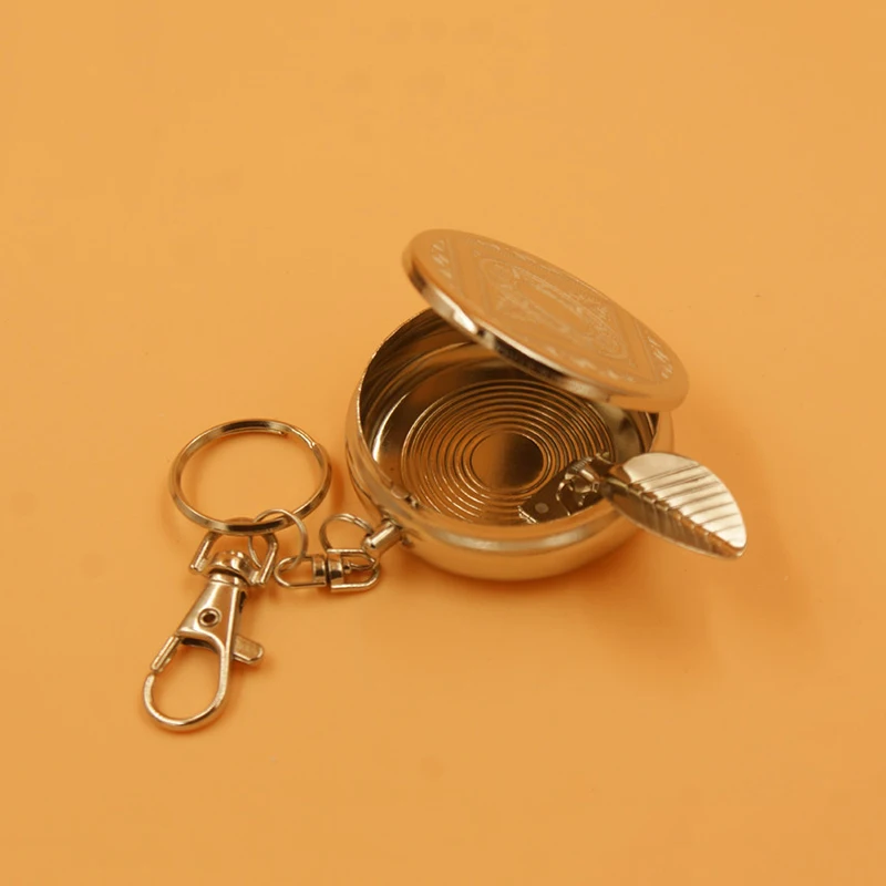 Creative Ashtray Portable Durable Home Travel Cigarette Keychain
