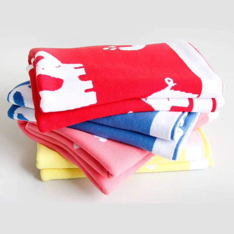 2018 New Cotton Wool Blanket Baby Blankets Bedding Infant Pure White