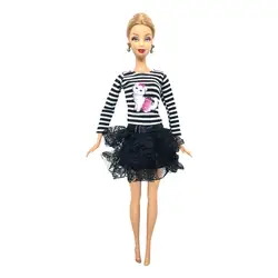 2018 новые куклы наряд красивый ручной работы Вечерние ClothesTop мода платье для игрушки