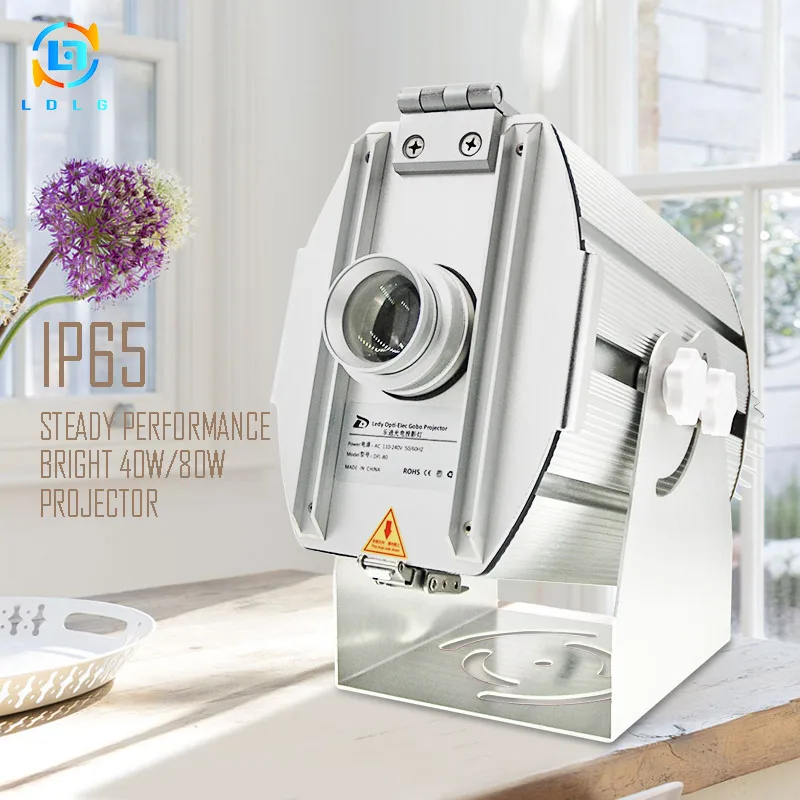 

LDLG Projector For Street Advertising Multiple Images Flip Advertising Display Market Bar Square Cinema Decor Logo Light Custom