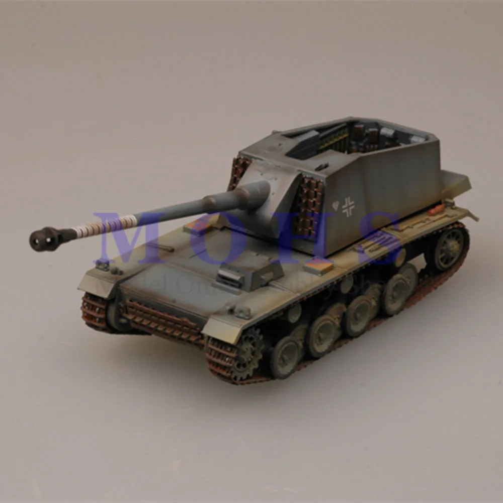 

EASY MODEL 36263 1/72 Assembled Model Scale Finished Model Scale Miniature Military Scale Tank German 12.8cm Selbstfahrlafette