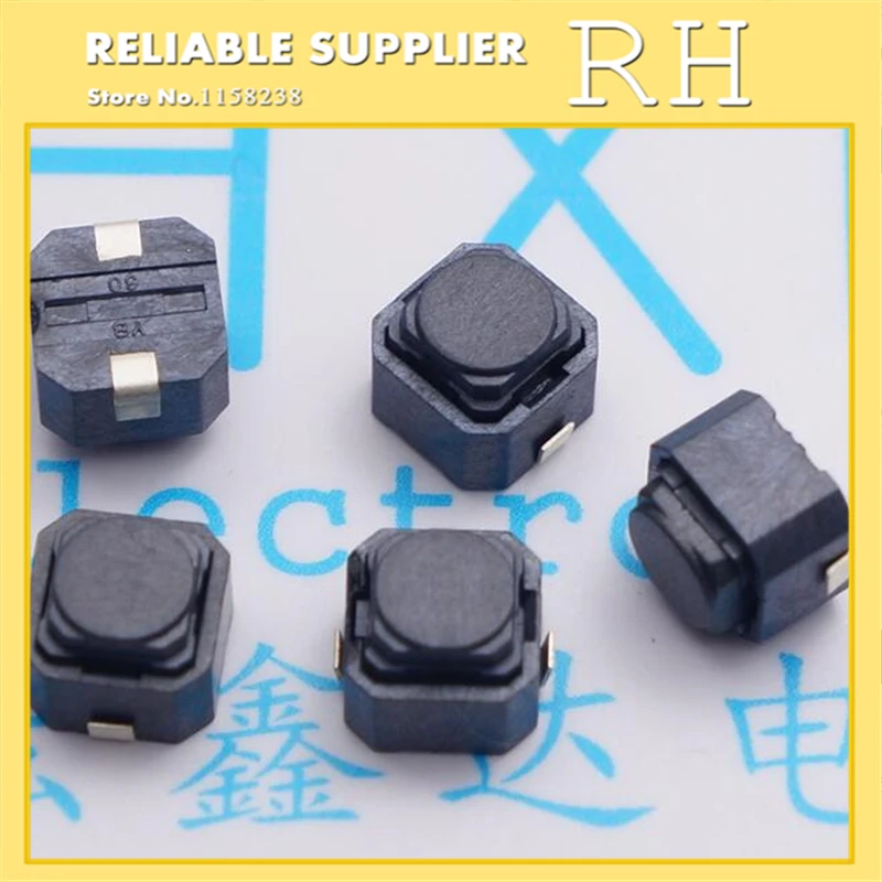 

50PCS/lot Silent button 6*6*5MM Silicone switch SMD