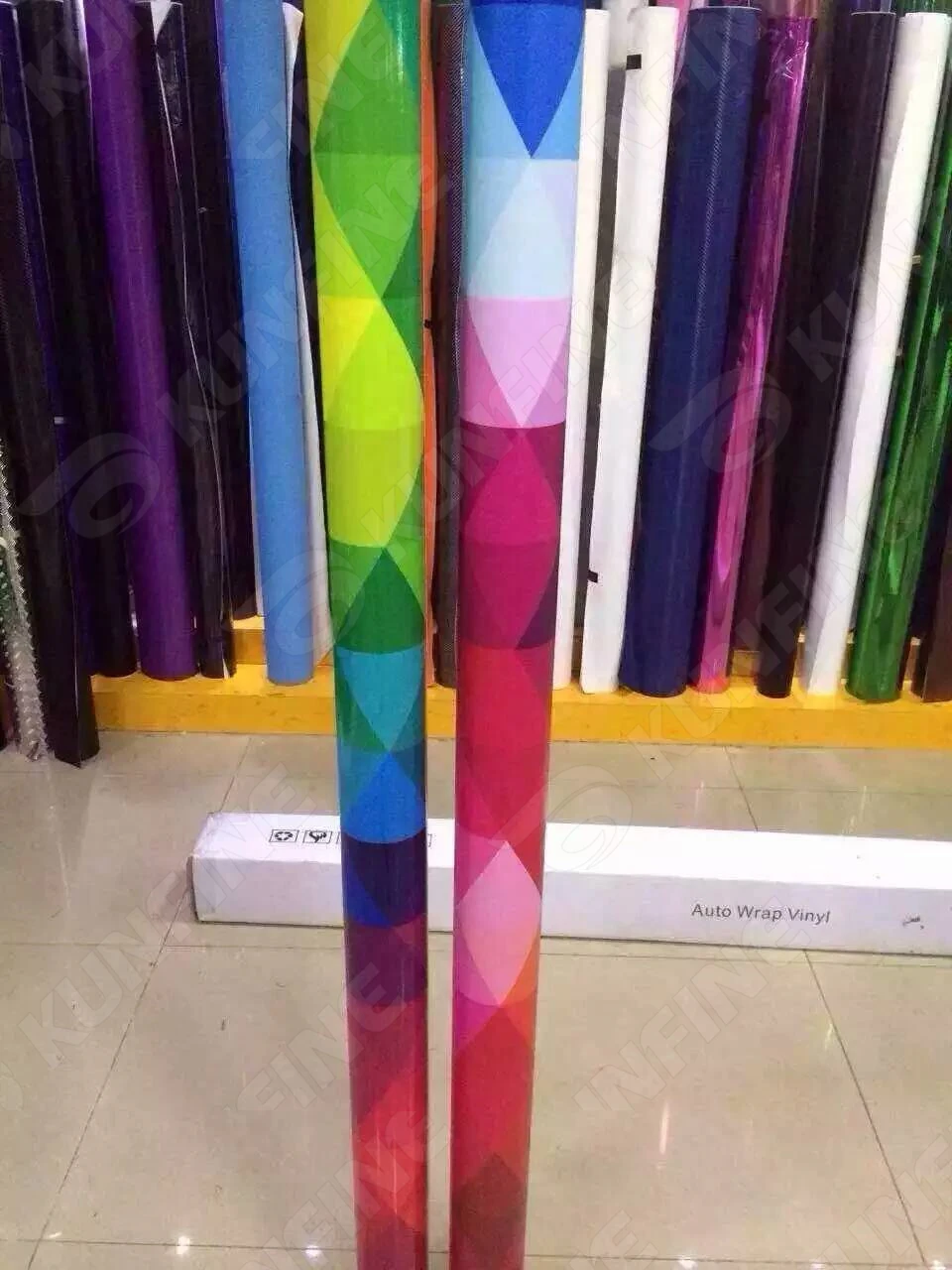 Coloful Car Vinyl film 6