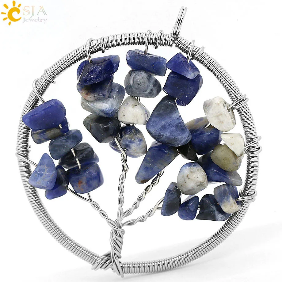 Blue Stone Natural Stone Pendant