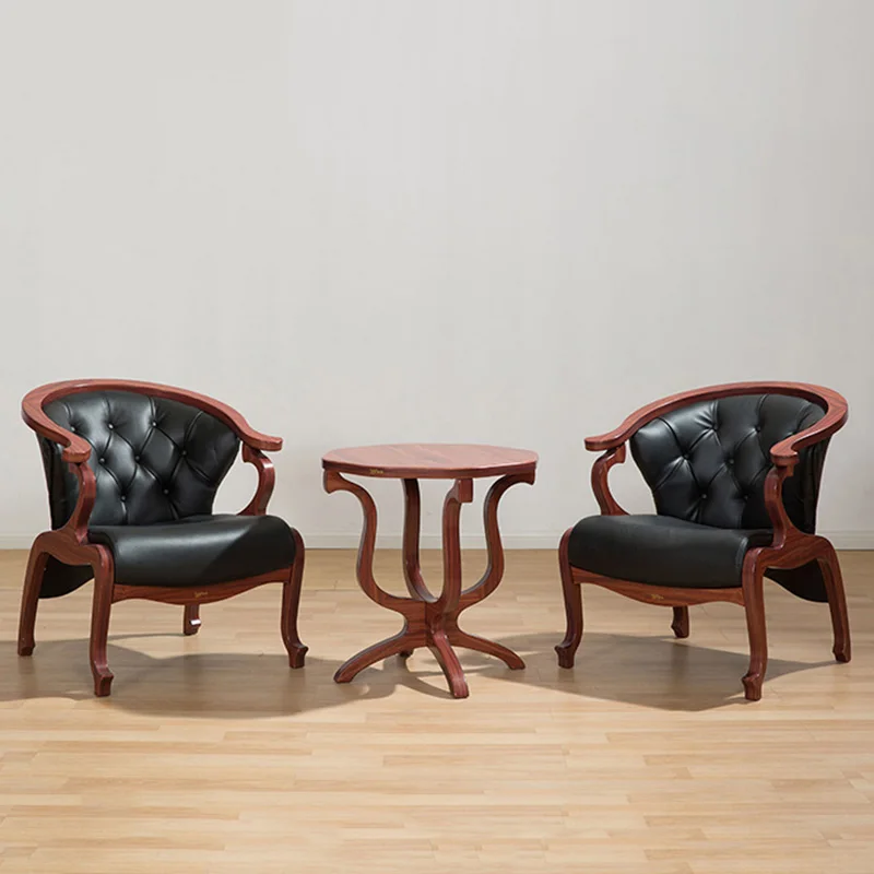 Elegant vintage furniture suits suitable for living room solid wood chairs tea table antique design furniture M083+M226 Elegant vintage furniture suits suitable for living room solid wood chairs tea table antique design furniture M083+M226