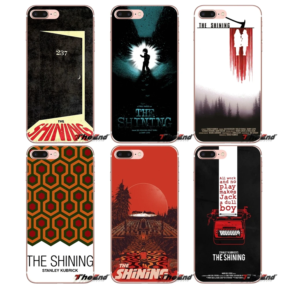 

The Shining Stanley Kubrick Silicone Case For HTC One M7 M8 A9 M9 M10 E9 Plus Desire 630 530 626 628 816 820 Motorola G G2 G3