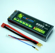 XXKLION font b RC b font font b Car b font Lipo Battery 7 4V 6000mAh