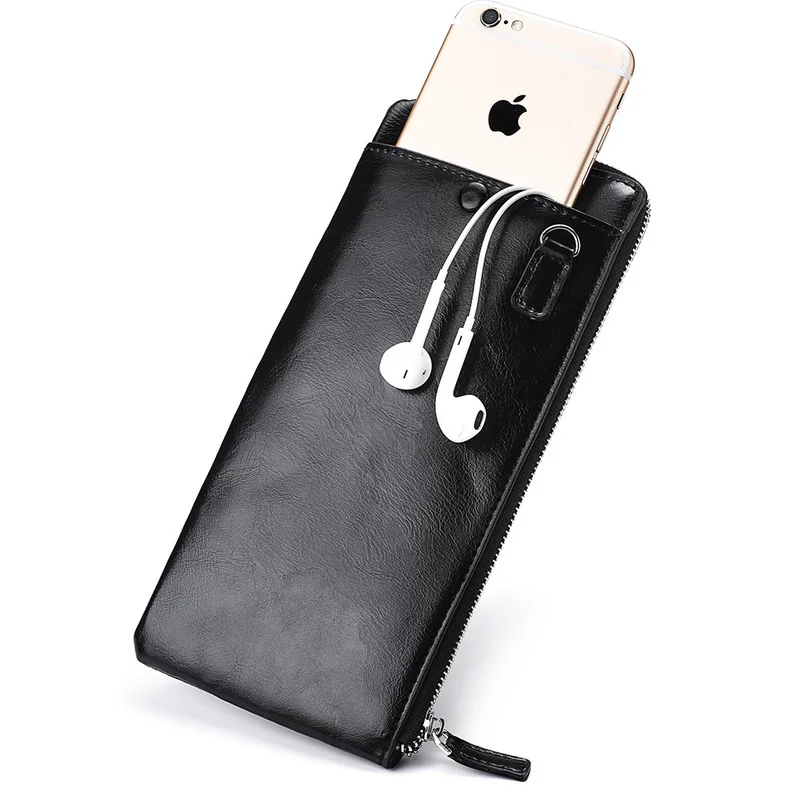 Universal Leather Zipper Phone Case Cover Jacket Microfiber Wallet For Samsung iPhone Huawei Xiaomi | Мобильные телефоны и
