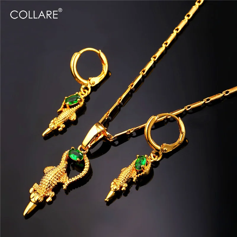 Jewelry Sets Crocodile Shape Women Jewelry Sets 18k Real Gold Plated Necklace Earrings Party Sets Women Jewelry Set S2108 Jewelry Sets Crocodile Shape Women Jewelry Sets 18k Real Gold Plated Necklace Earrings Party Sets Women Jewelry Set S2108
