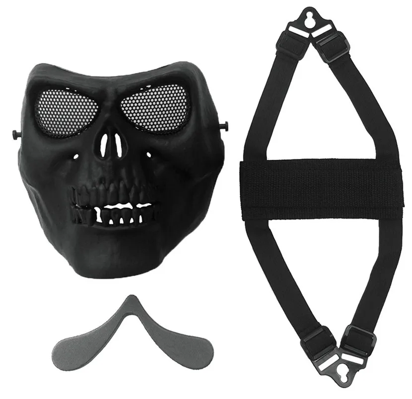 Cool Skull Multi Intball CS Face Mask Ski Bike Motorcycle Outdoor Sports Wear 2019 shield mask