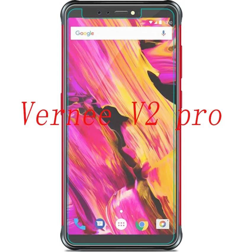 Смартфон закаленное Стекло для Vernee V2 pro 5,9" с уровнем твердости 9 H Взрывозащитная пленка Экран Защитная крышка для мобильного телефона