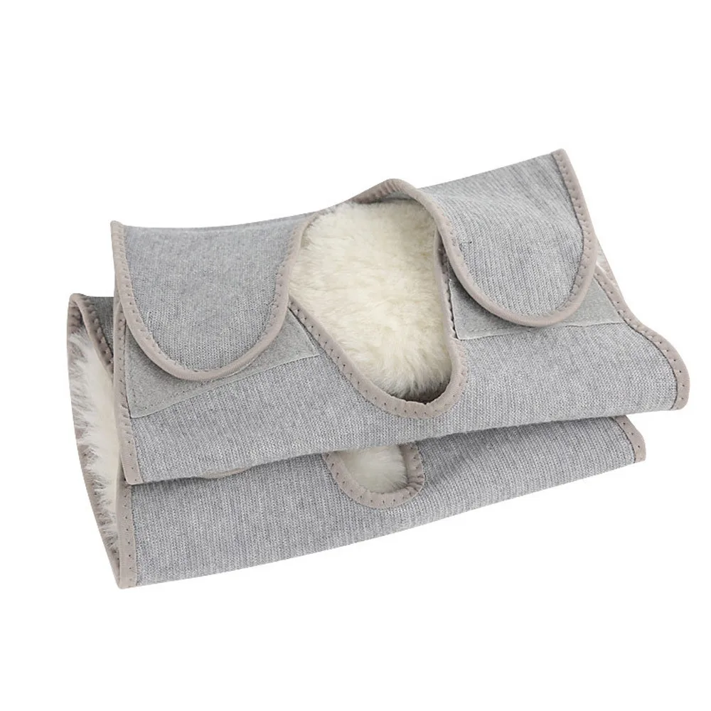 

Women Men Thicken Cashmere Wool Winter Warm Knee Sleeve Knee Support Pads Q1114*20