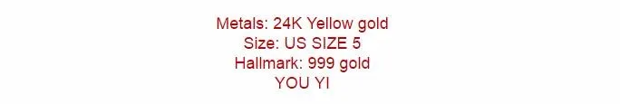 Горячая Распродажа кольцо из чистого 999 24K желтого золота мужское кольцо 2,92g