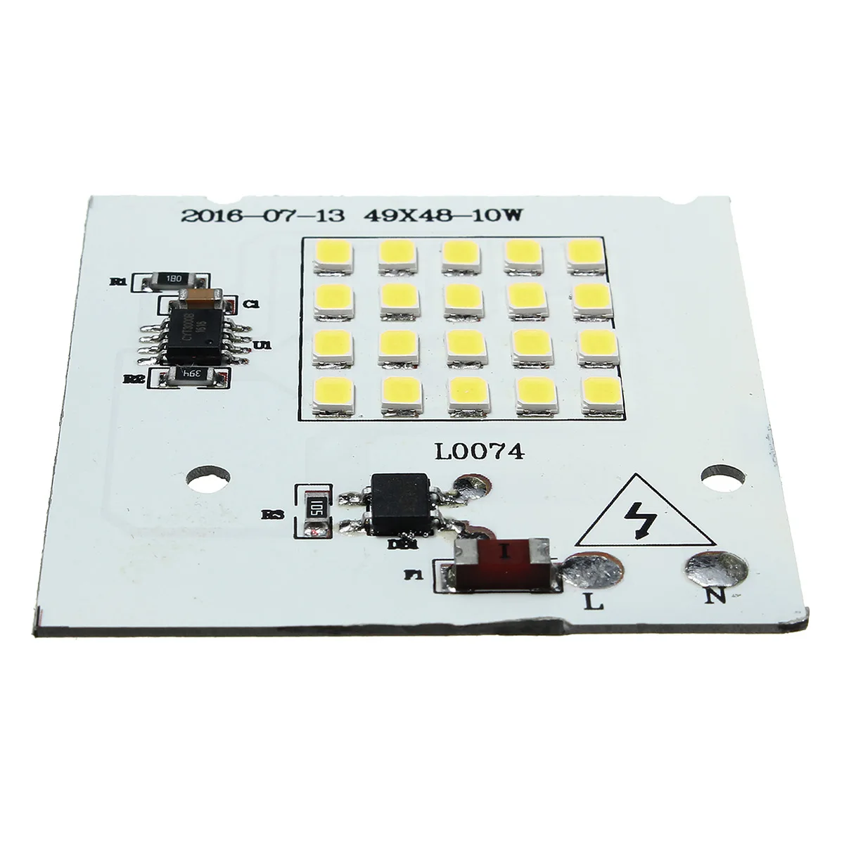 SMD2835 светодиодные лампы COB Chip 220 В 10 Вт умные IC для наружного прожектора