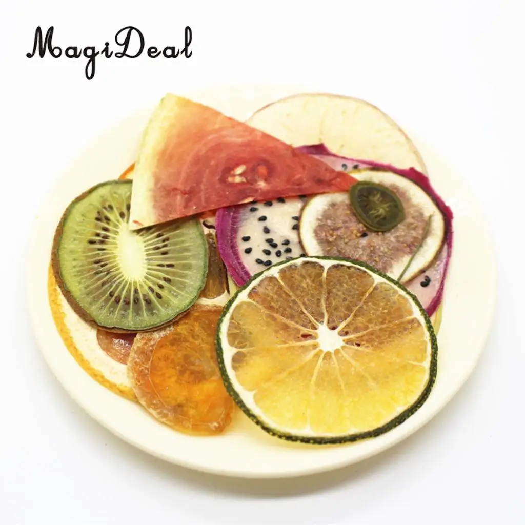 6Pcs Mix Dried Pressed Fruits Slices Plant Herbarium For Epoxy Resin Jewelry Making Phone Case Craft DIY Scrapbooking Decoration