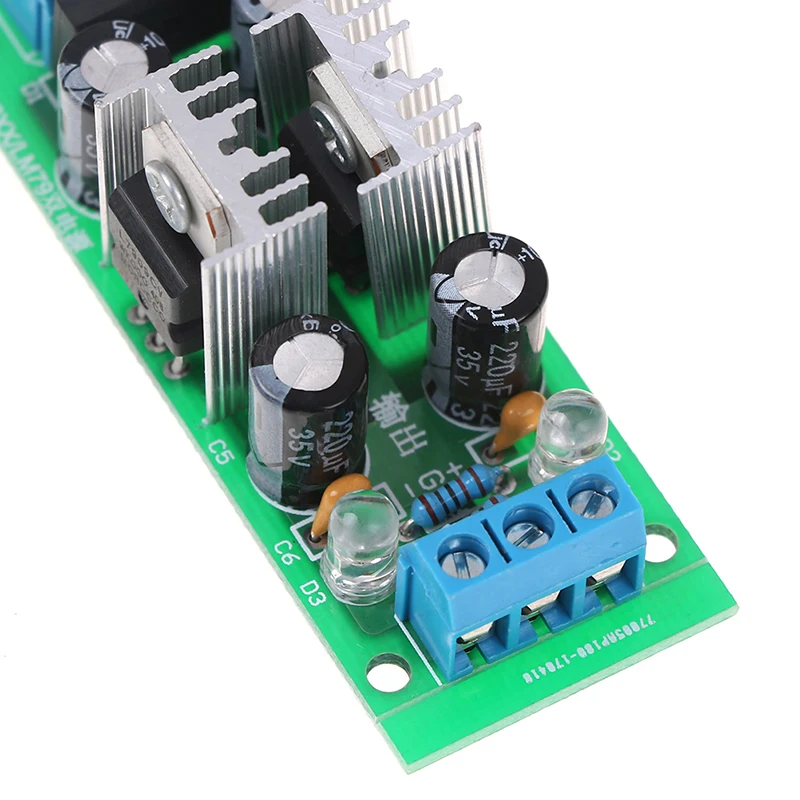 DC 12~ 24V LM7809+ LM7909+-9 V двойной регулятор напряжения выпрямитель мост модуль питания