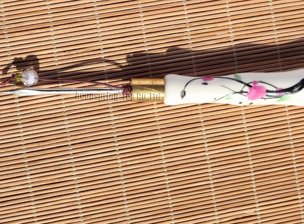Elegant Tea Needle/Knife/Cutter,For making Ripe/Raw Puerh tea,Pu'er tea accessories,with Secret gifts