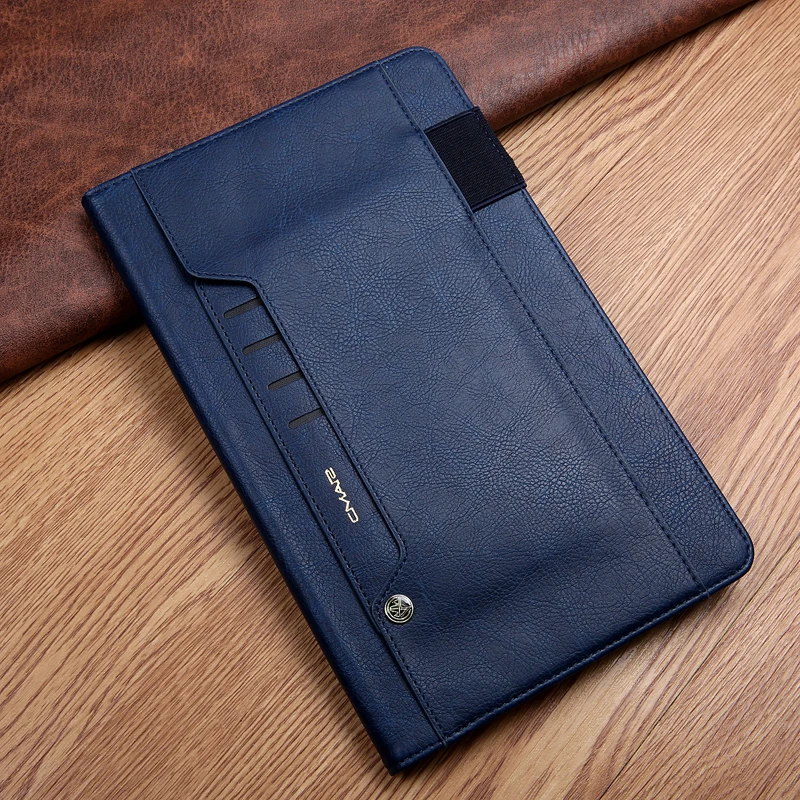 Многофункциональный кожаный чехол в стиле ретро для samsung Galaxy Tab A 10," T510, бизнес-чехол с подставкой для samsung SM-T515