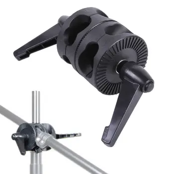 

Grip Swivel Dual Head Holder Bracket for Photo Studio Boom Reflector Arm Support