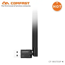 Мини 150 Мбит/с usb WiFi адаптер 802.11b/g/b PC USB WiFi приемник Ethernet Сетевая карта 5dBi WiFi антенна Adaptador ноутбук-приемник