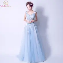 Светильник Walk рядом с вами, синие вечерние платья, роскошные бисерные платья, аппликация бабочки из кружев, платья для выпускного вечера, vestido longo sereia