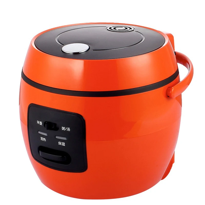 

DMWD Mini Rice Cooker 2L Food Steamer Multifunctional Cooker Stewing Soup Porridge Pot DIY Cake Maker Nonstick For 1-2 People