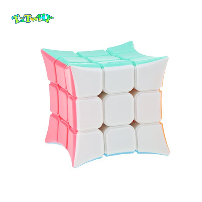 

New YJ YongJun Candy Macaron Color 3x3x3 Magic Cube professional Speed Puzzle Twist Cube for educational toys gift