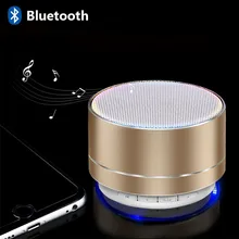 Мини Портативный bluetooth-динамик с микрофоном для звонков в режиме громкой связи, Aux, 3,5 мм наушники, USB диск Поддержка карт Micro SD