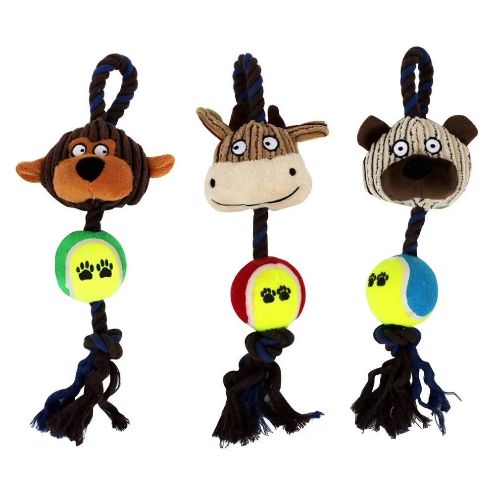 Gomaomi 1Pcs 35*10cm Cut Squeaky Dogs Toy Balls Durable Interactive