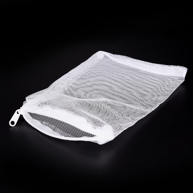 Aquarium Fish Tank Isolation Bag 2Pcs Mesh Bag Acquarium Pond Filter