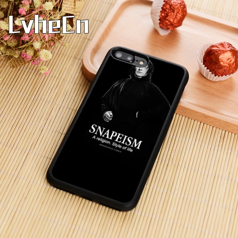 

LvheCn severus snape harry potter hard plastic Phone Case Cover For iPhone 5s SE 6 6s 7 8 plus 10 X Samsung Galaxy S6 S7 edge S8