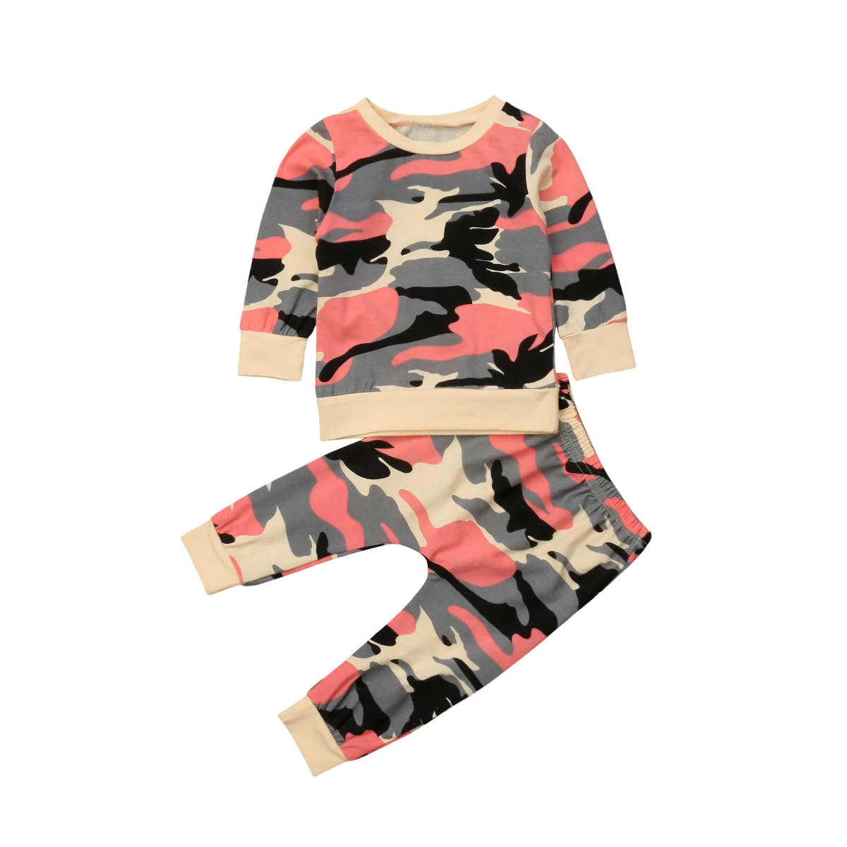 2PCS Toddler Baby Boy Girls Clothes Sweatshirt Tops Pants Tracksuit Outfits Set Size 2-6T | Детская одежда и обувь