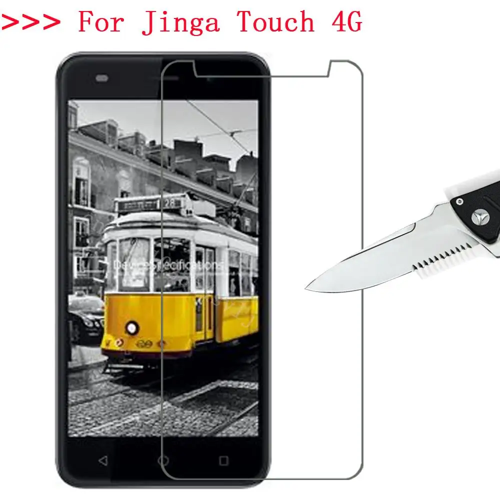 

Smartphone Tempered Glass for Jinga Touch 4G Explosion-proof Protective Film Screen Protector cover Q