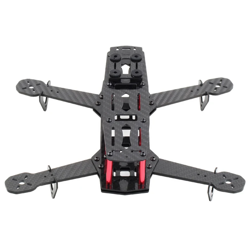 

New Quad Frame Pure Carbon Fiber Quadcopter kit QAV250 Drone frame Mini 250 FPV RC Glass Fiber Quadcopter kit Flysky for ZMR250