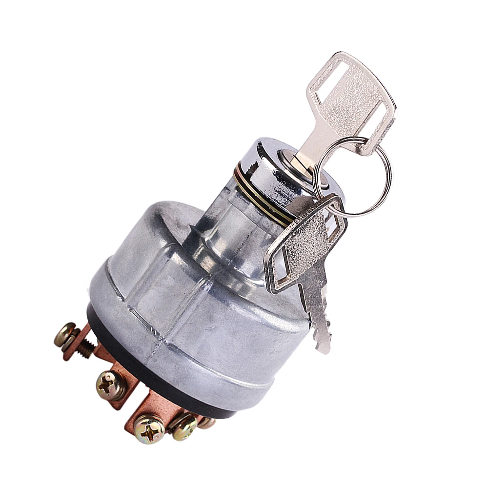

Universal Ignition Key Starter Switch for Cars Motorcycles Boats Tractor Suit for Universial type of car Tractor