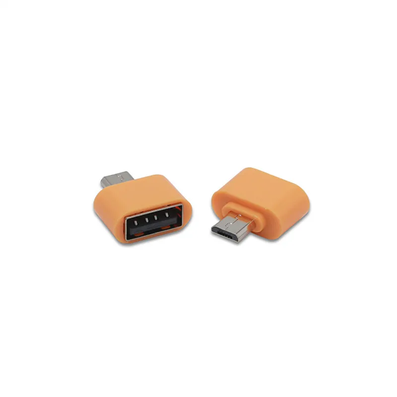 Micro USB OTG адаптер Мужской к USB 2,0 Женский Разъем данных портативный OTG конвертер для samsung Android преобразователи мобильных телефонов - Цвет: 6