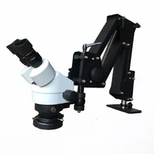 Профессиональный 7-45x промышленный микроскоп камера Универсальный кронштейн большой стрейч стенд держатель для ювелирных изделий/Лаборатория/Набор для ремонта плат