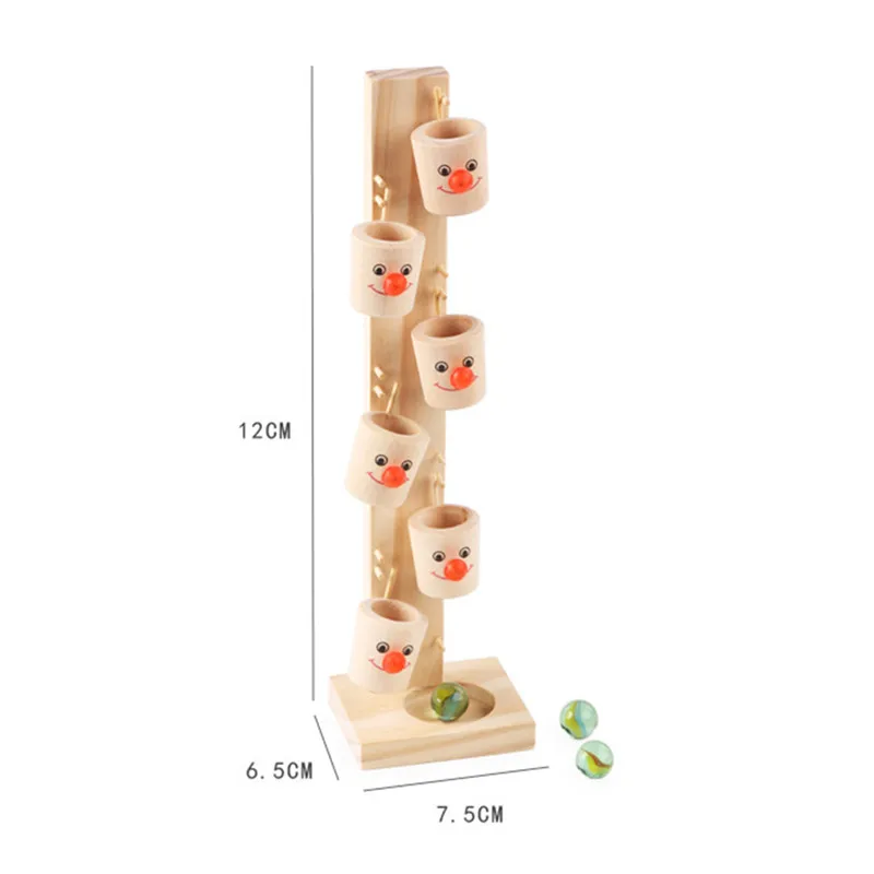 Детские деревянные блоки дерево мрамор мяч Run трек игра дети интеллект Развивающие Игрушки для маленьких детей подарок на день