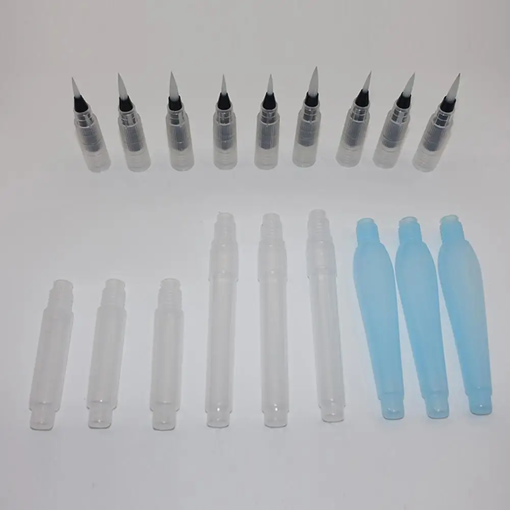 

1Pc/3Pcs Refillable Paint brush Water Brush Pen Water Color soft head Calligraphy Drawing Painting Illustration marker Pen r20