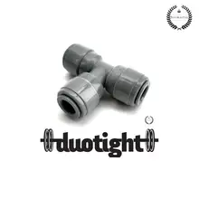 Равный тройник нажимной фитинг-8 мм для пивоварения аксессуары