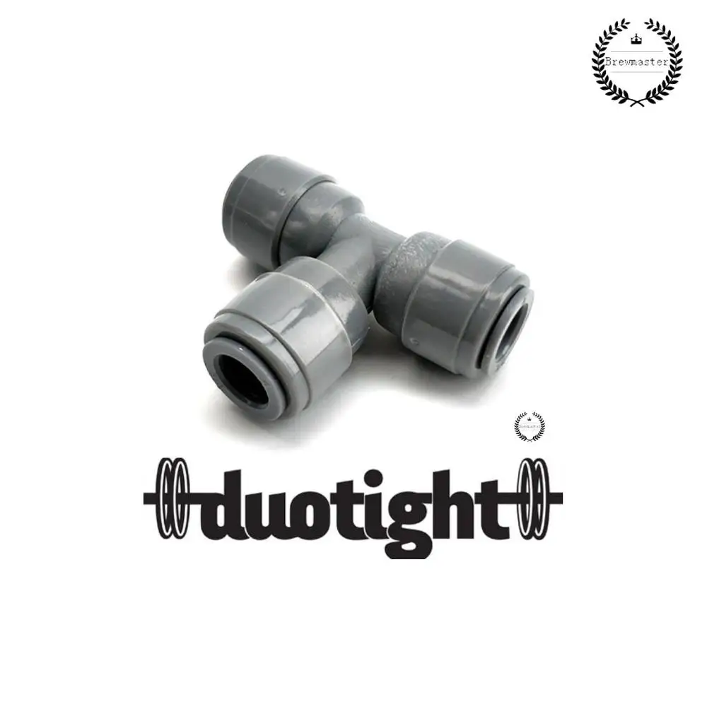 

Equal Tee Push in Fitting - 8mm for brewing accessories 5pcs per pac