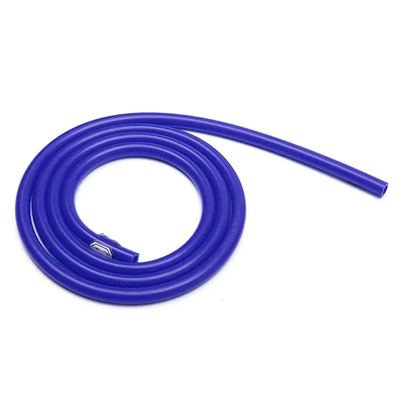 2 м синяя силиконовая трубка вакуумные шланги трубка резиновая воздушная вода хладагент шланг зажимы
