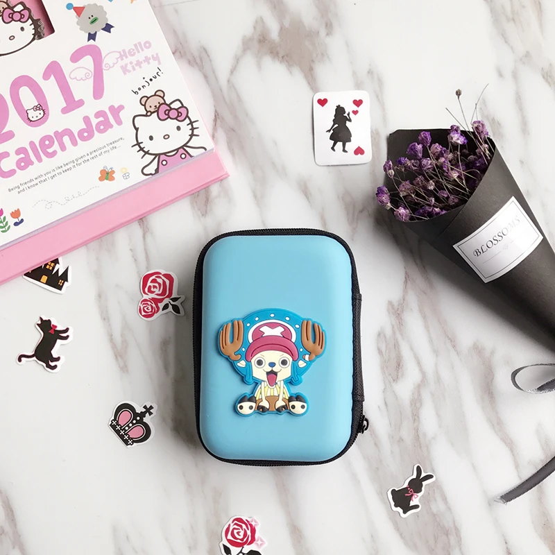 RACAHOO Mini Cartoon Earphone Storage Bag Case For Headphone Key Coin Hard Holder Box Carrying Hard Hold Memory Card Ear Pads14