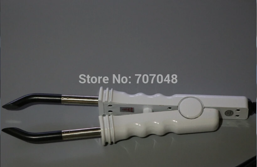 white COLOR Control temperature EXTENSIONS FUSION REMY HUMAN HAIR CONNECTOR IRON