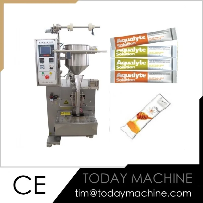 

Automatic Thick Liquid Packing Machine, max 150ml, honey, syrup, vinegar, water