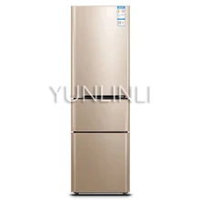 Household Three-door Type Refrigerator Domestic Energy-saving Refrigerator 206L Large Capacity Household Fridge BCD-206GX3S 2017 best sale refrigerator door gasket freezer door seal for household